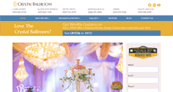 Desktop Screenshot of crystalballroomorlando.com